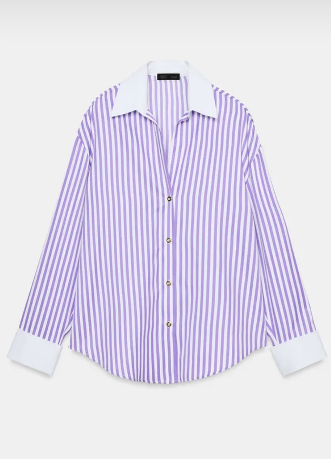 Purple stripes shirt