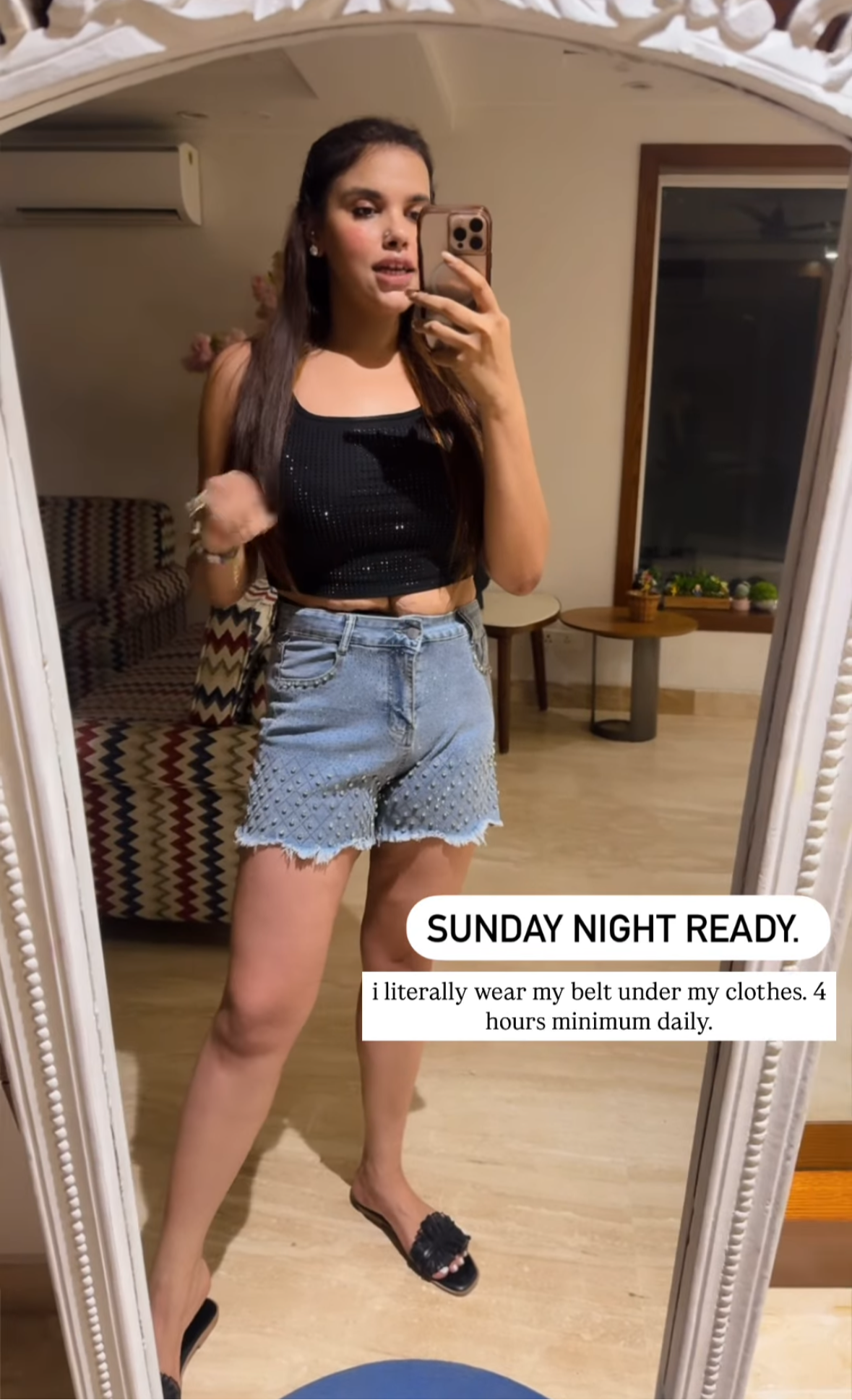 Bling it on Shorts Set