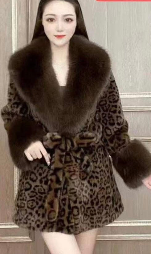 Luxe Panthera Fur Coat