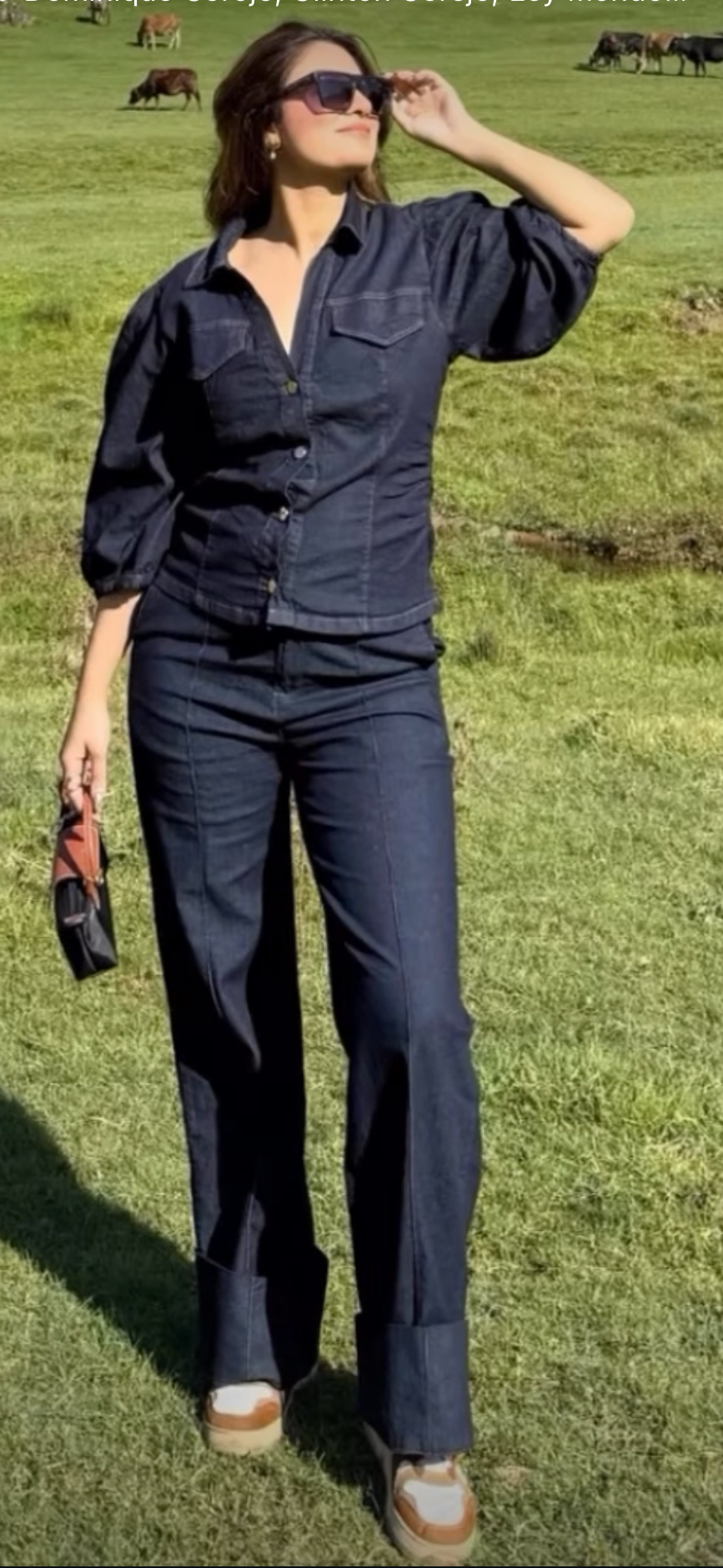 Bootcut Denim coordset