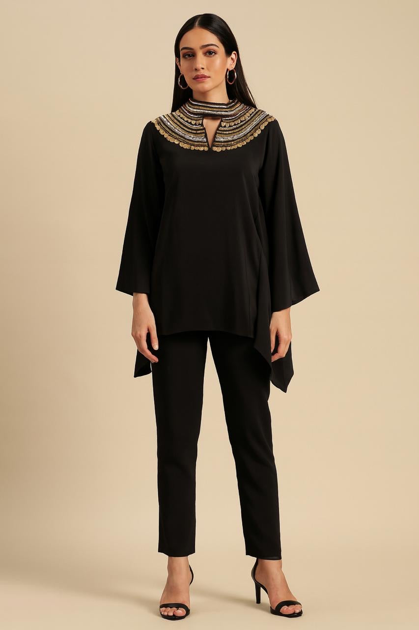 Embellished Tunic Coordset