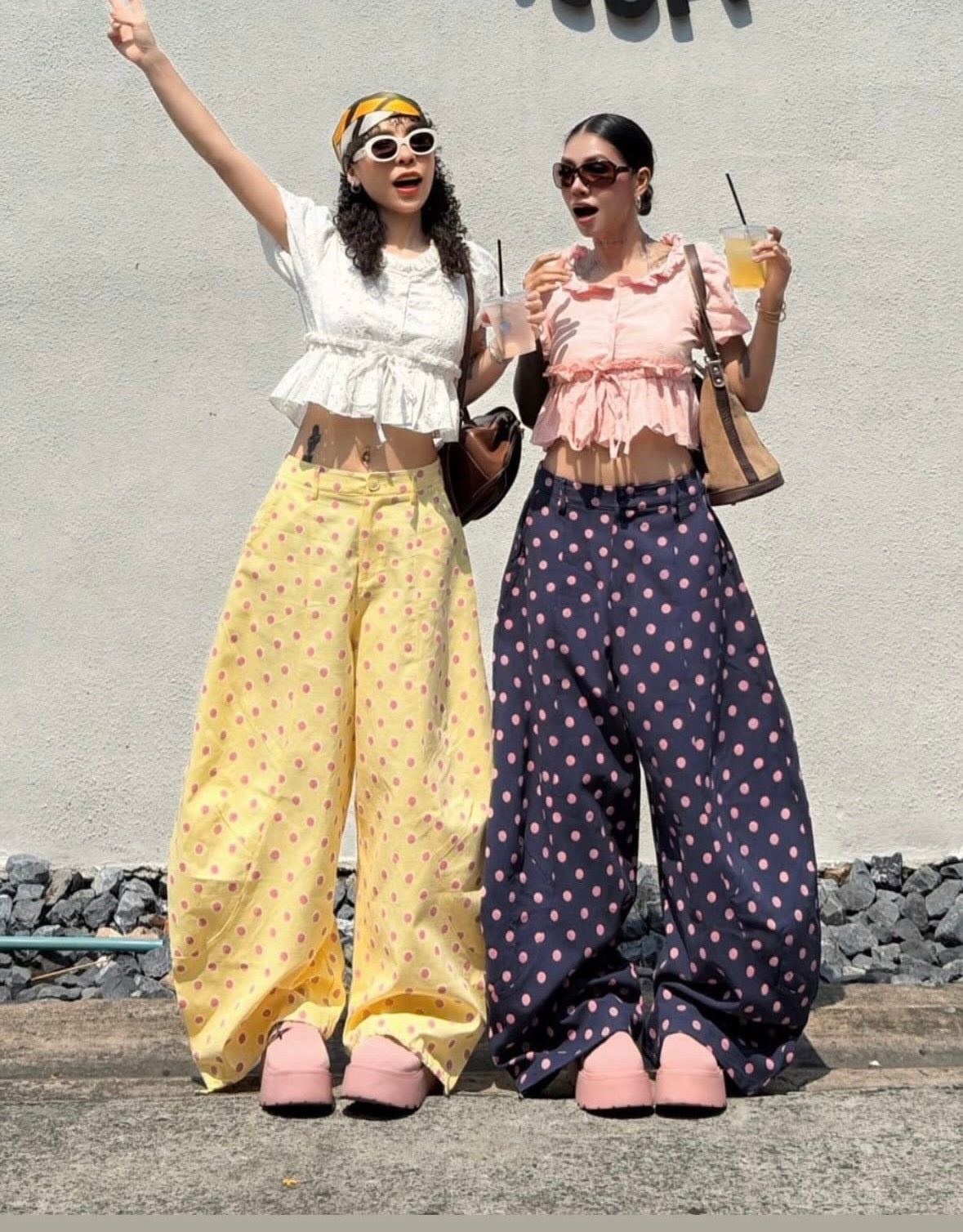 Polka pants