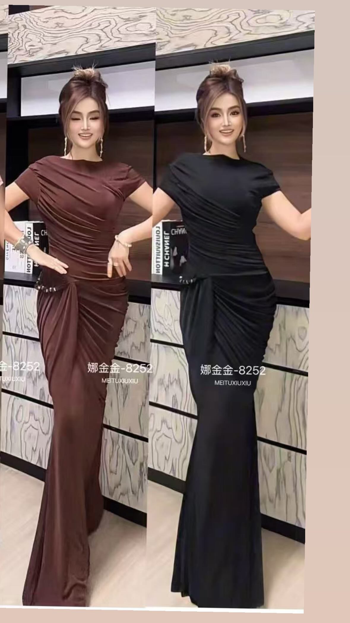 Monroe Ruched Bodycon Dress