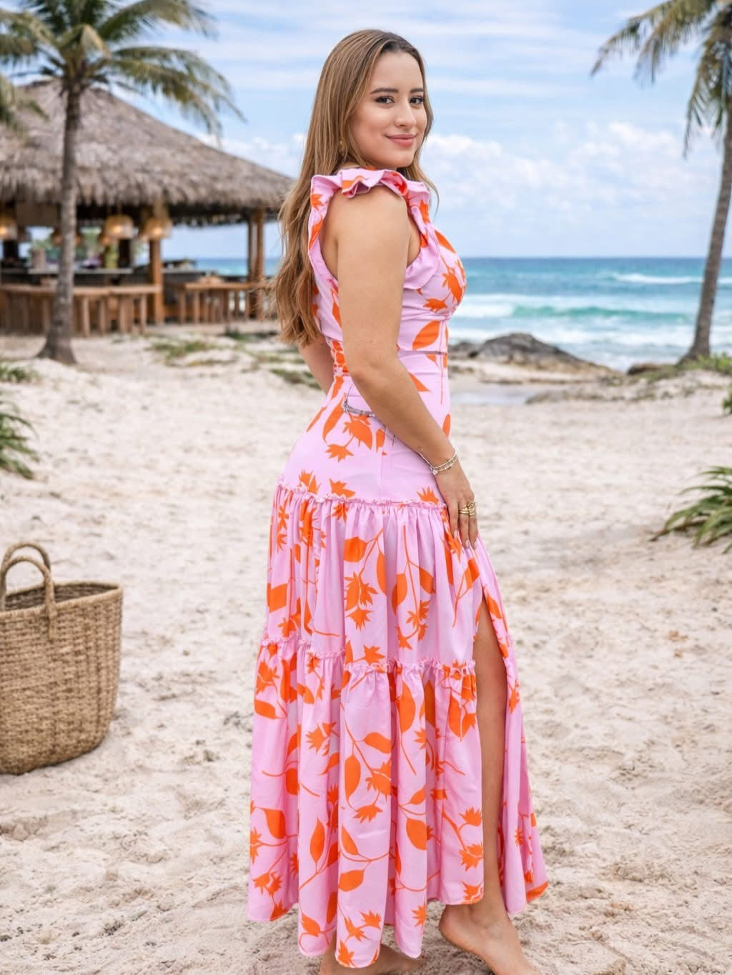 Sunset Stroll Swimwear Set