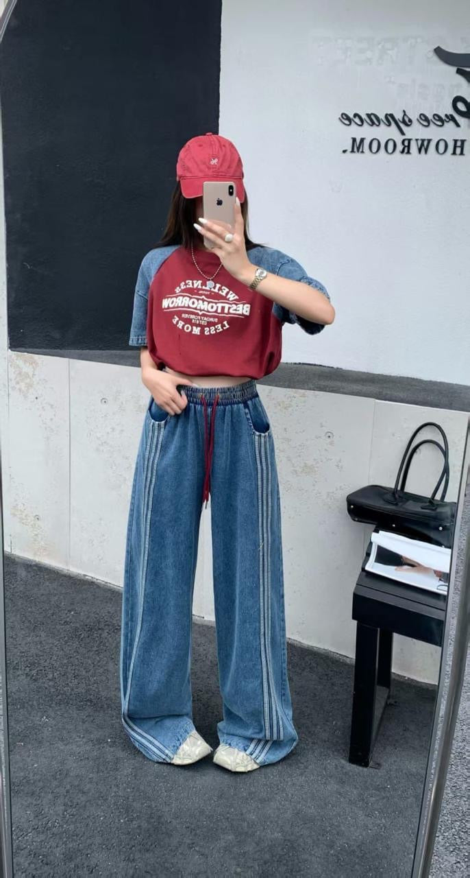 Retro Street Denim Co-ord