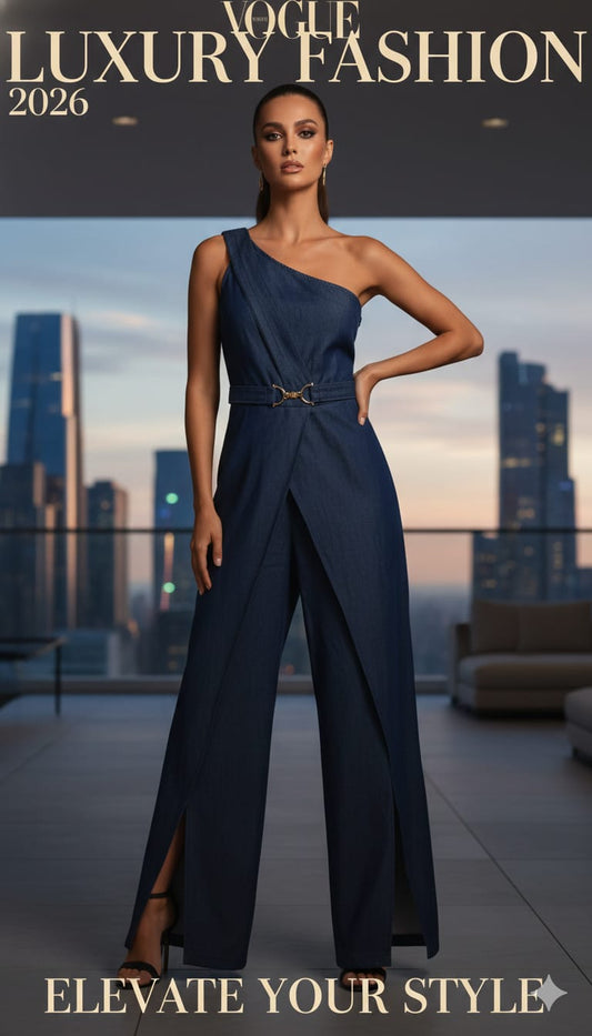 Denim jumpsuit