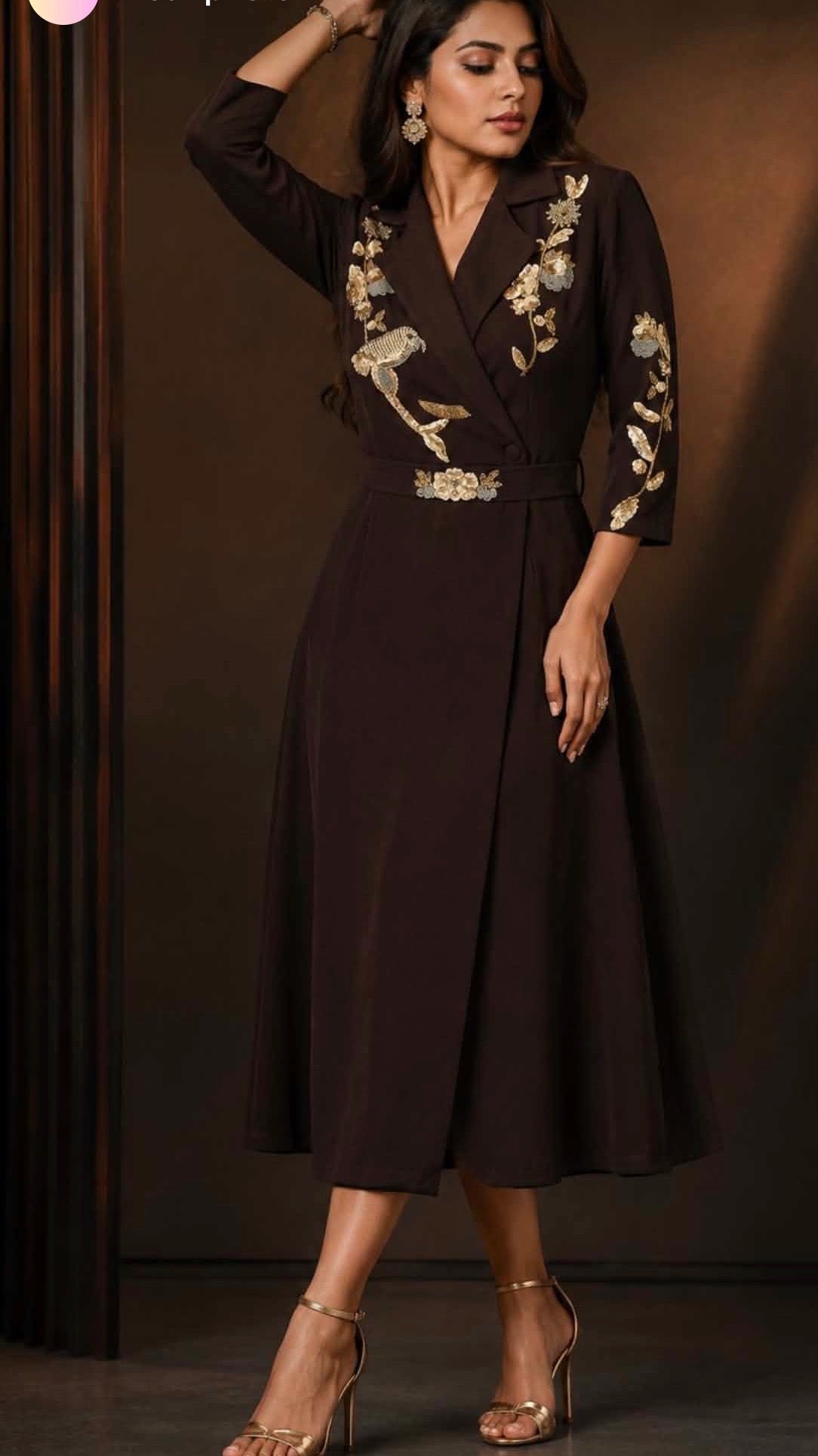 Embroidered  Dress