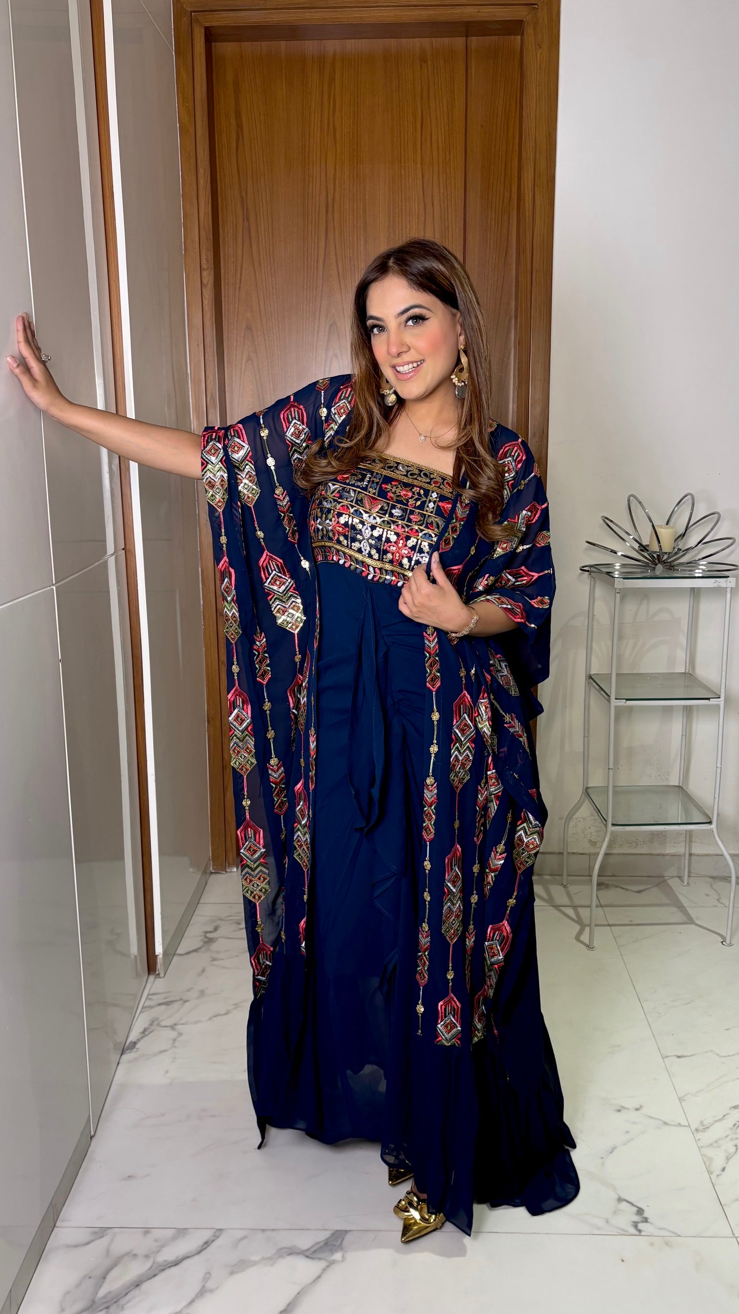 dress with shrug