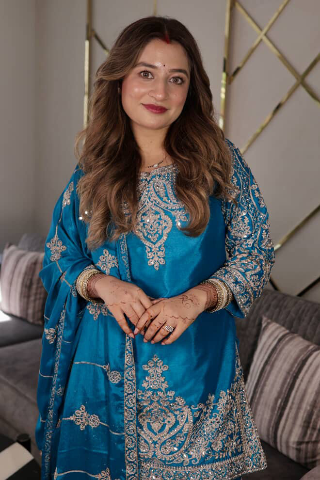 Noor Embroidered Sharara Suit