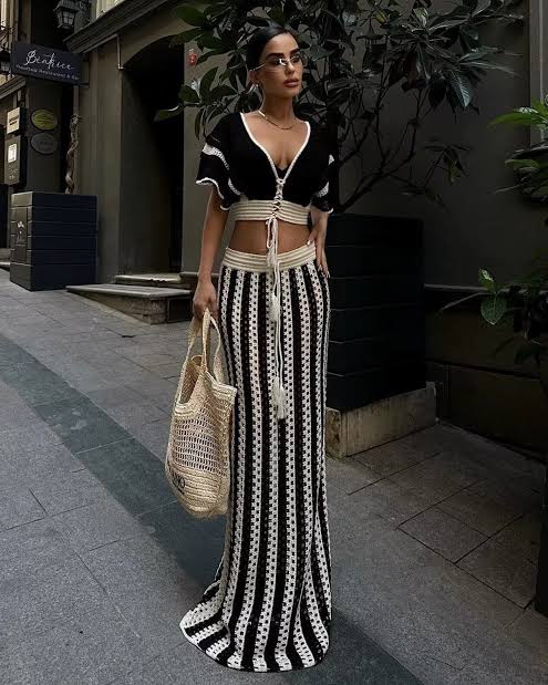 Ocean Breeze Crochet Co-ord Set