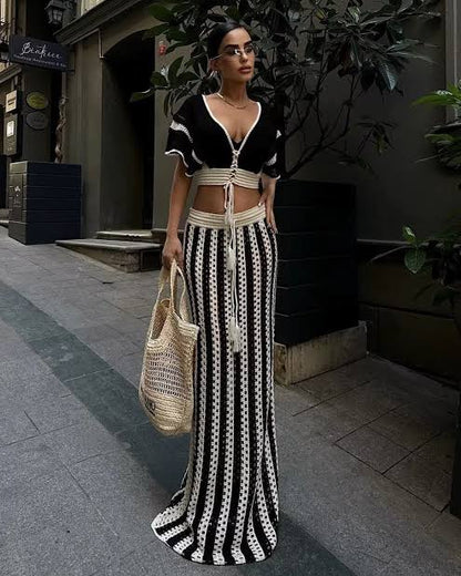 Ocean Breeze Crochet Co-ord Set