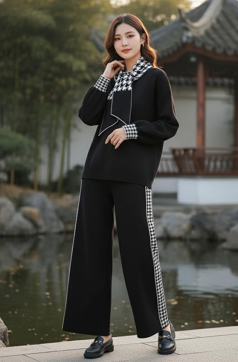 Serena Heritage Knit 3-Piece Set