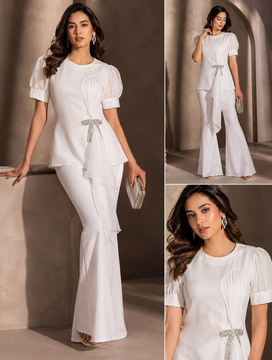 Luxe Bow Coord Set