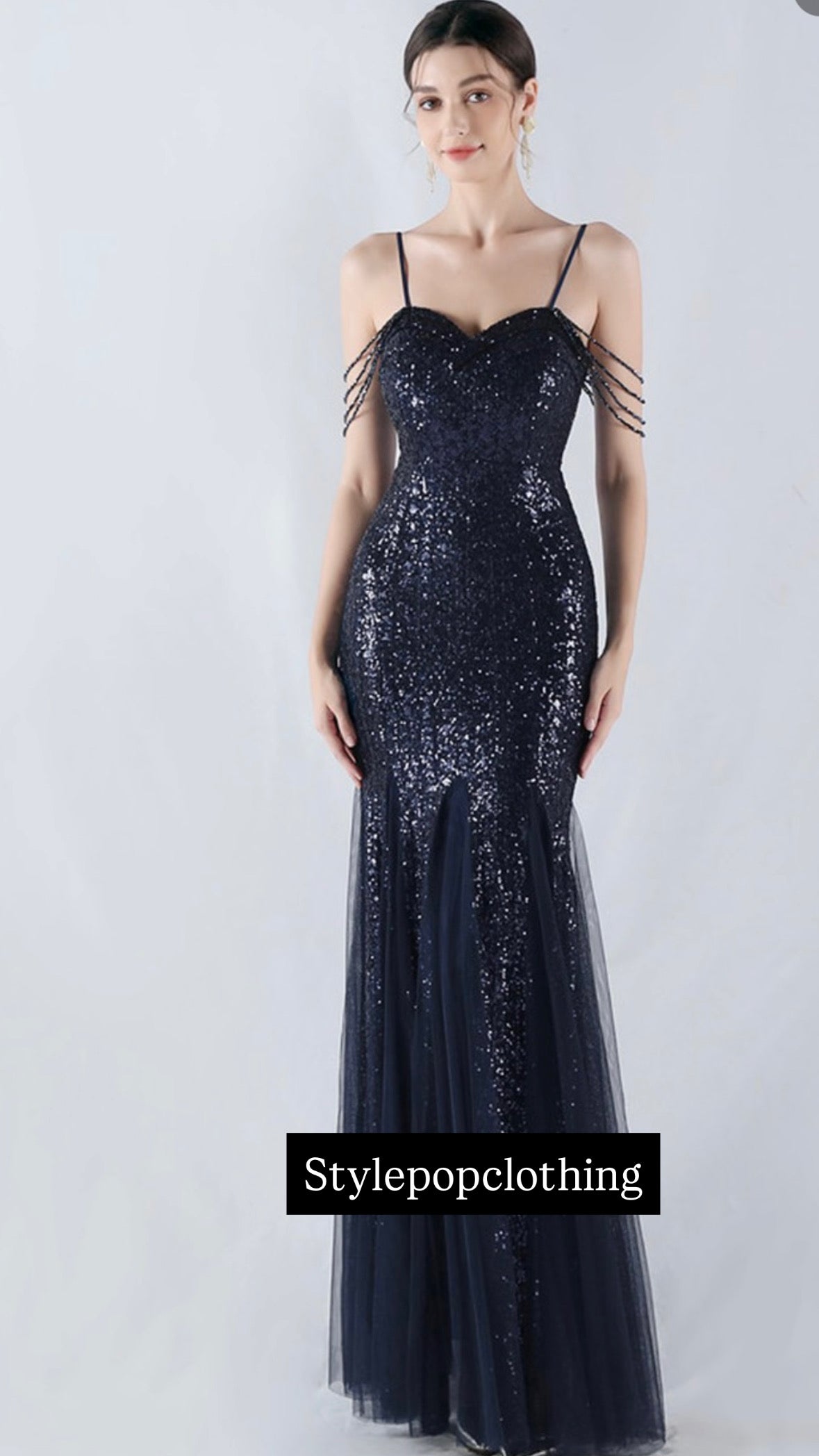 Midnight Muse Sequin Gown
