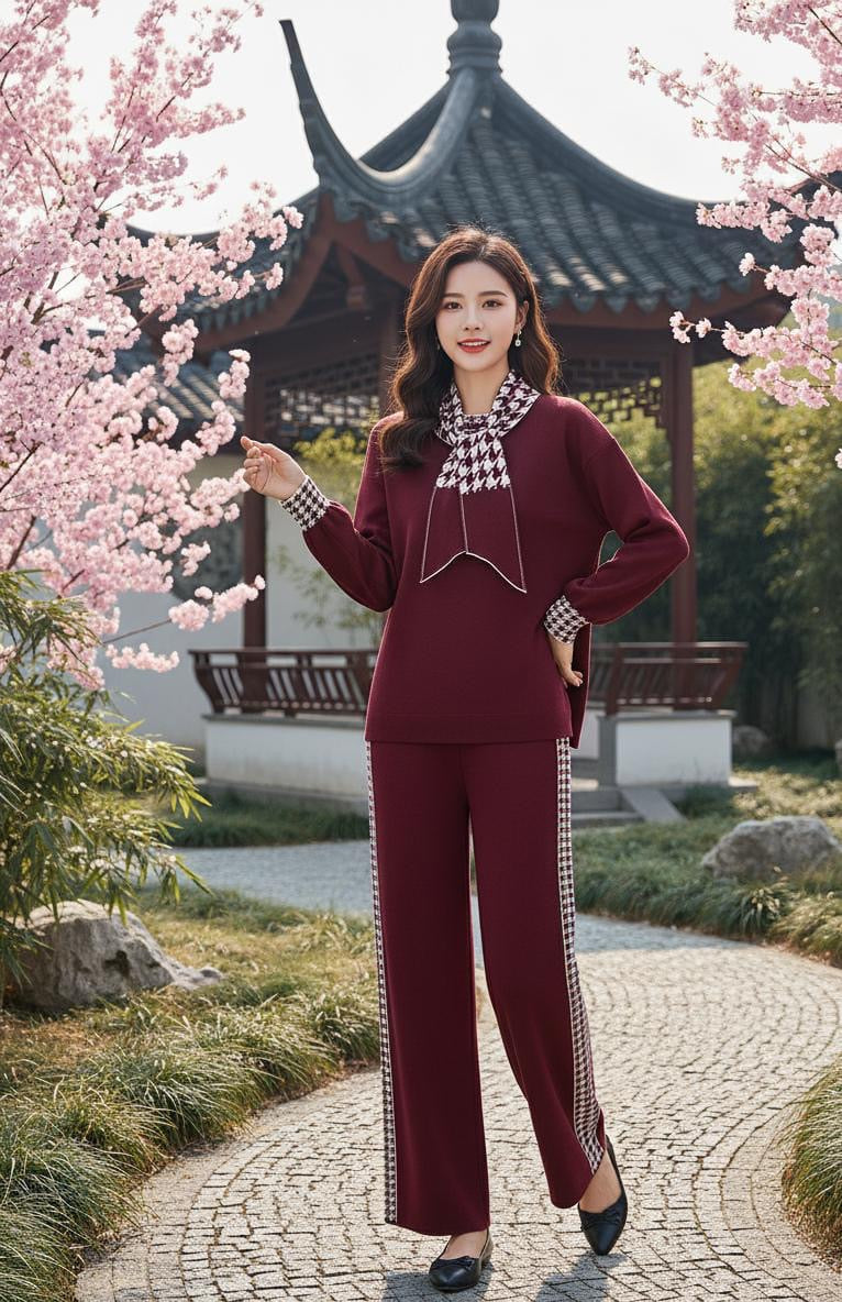 Serena Heritage Knit 3-Piece Set