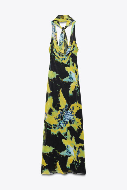 Scarf Tie  Dress