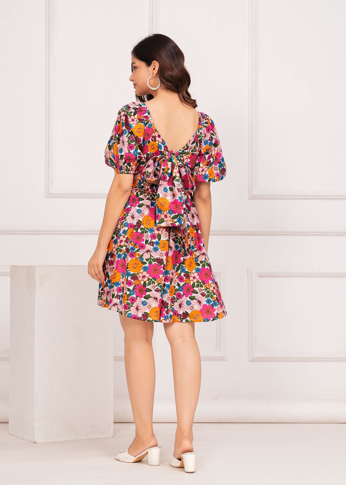 Cotton Short Dress