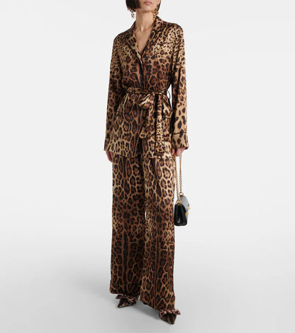 Animal Print Luxe Co-ord Set