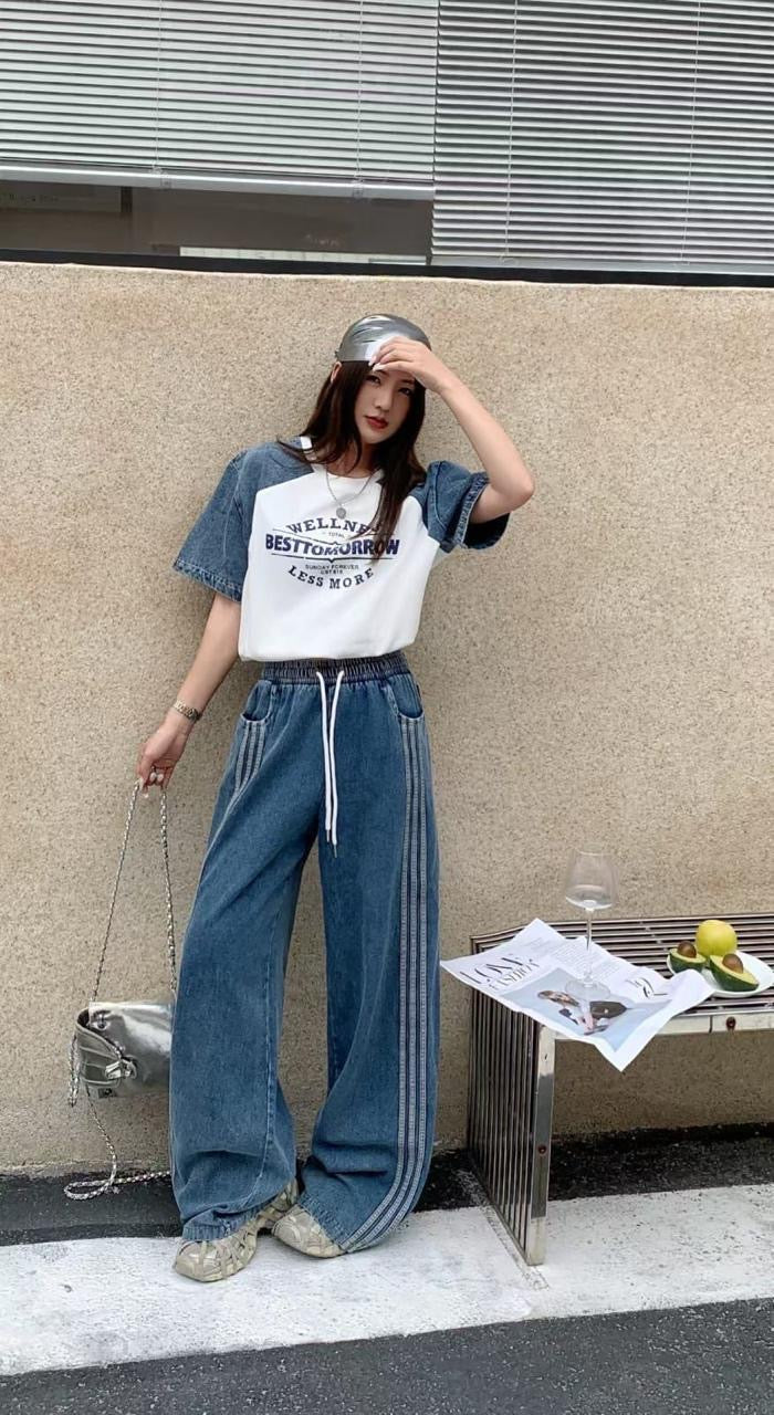 Retro Street Denim Co-ord