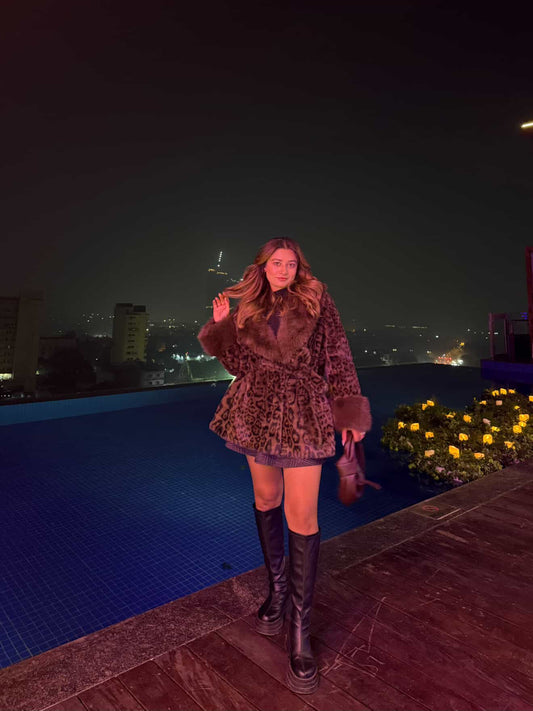 Luxe Panthera Fur Coat