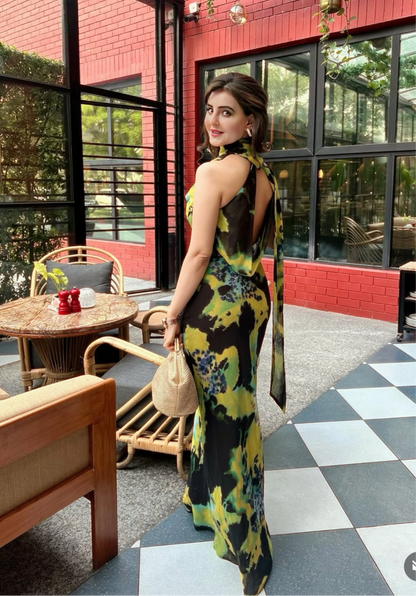 Scarf Tie  Dress