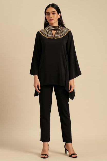 Embellished Tunic Coordset