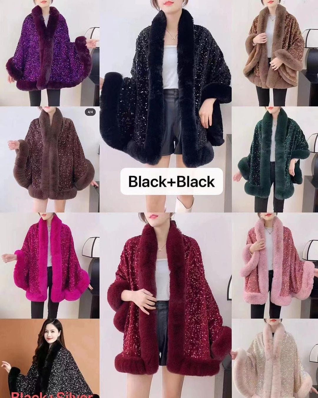 SEQUENCE FUR SHAWLS