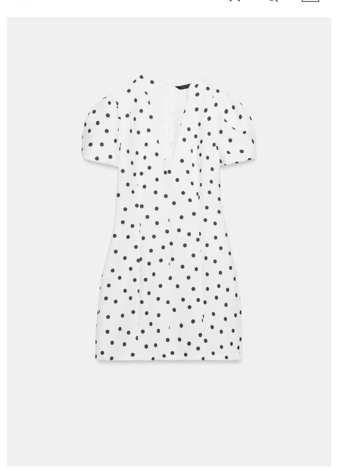 Polka Charm Mini Dress