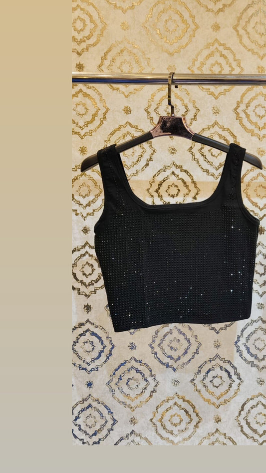 Bling crop top