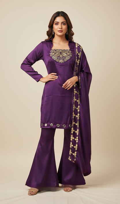 Noorè Luxe Sharara Suit