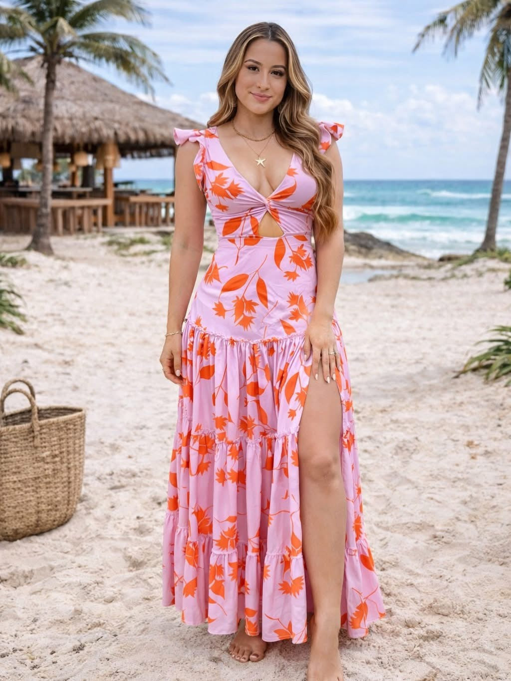 Sunset Stroll Swimwear Set