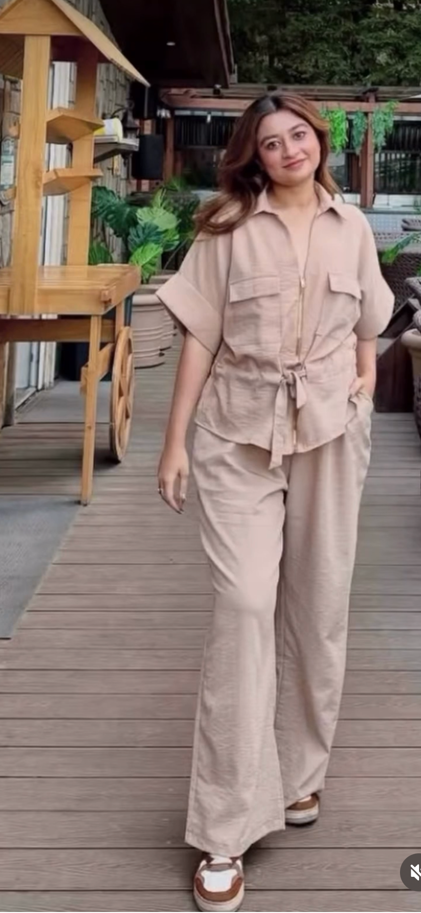 Blush Breeze Linen Coord-Set