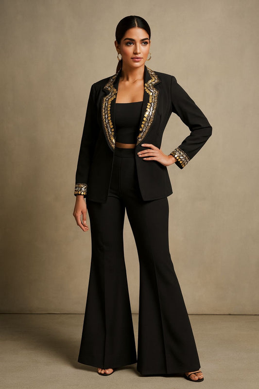 Luxe Sequin Blazer set