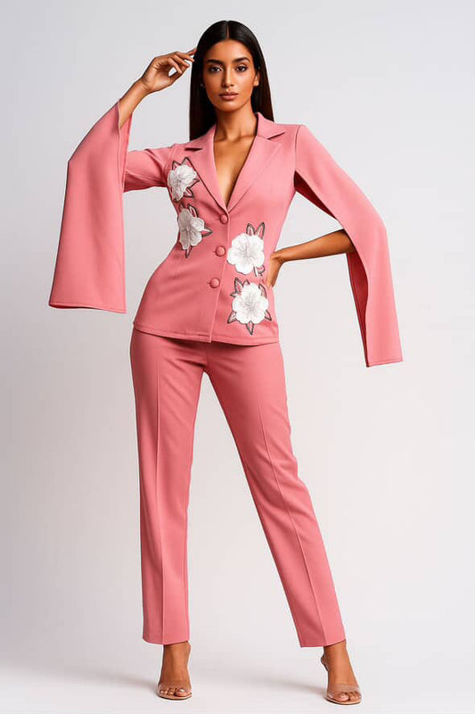 Pink blazer