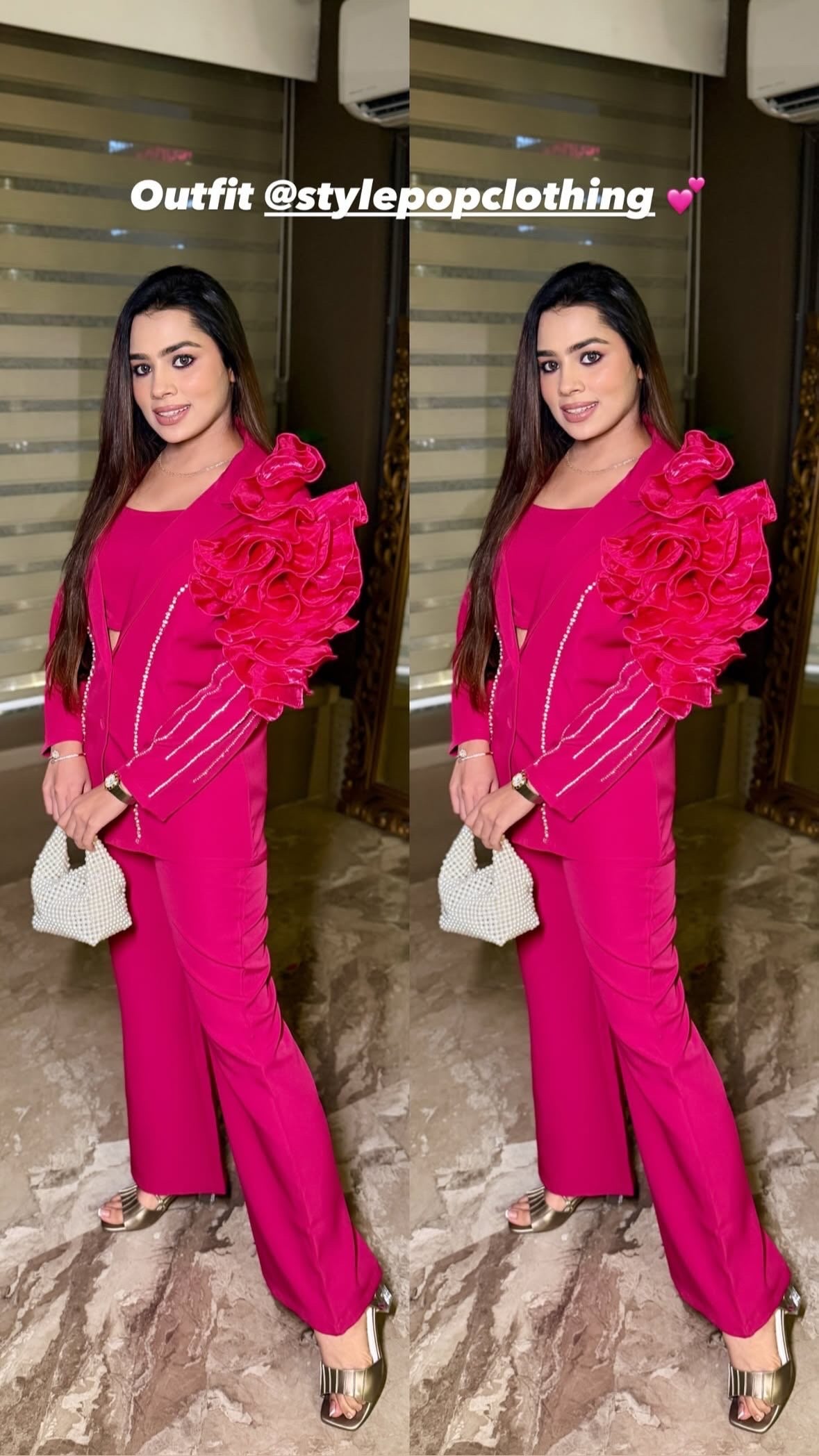 Power Bloom 3-Piece Blazer Set