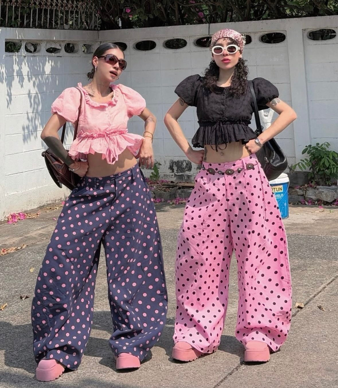 Polka pants