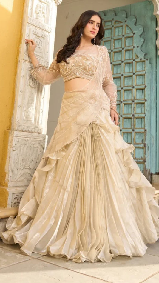 Embroidered  Lehenga