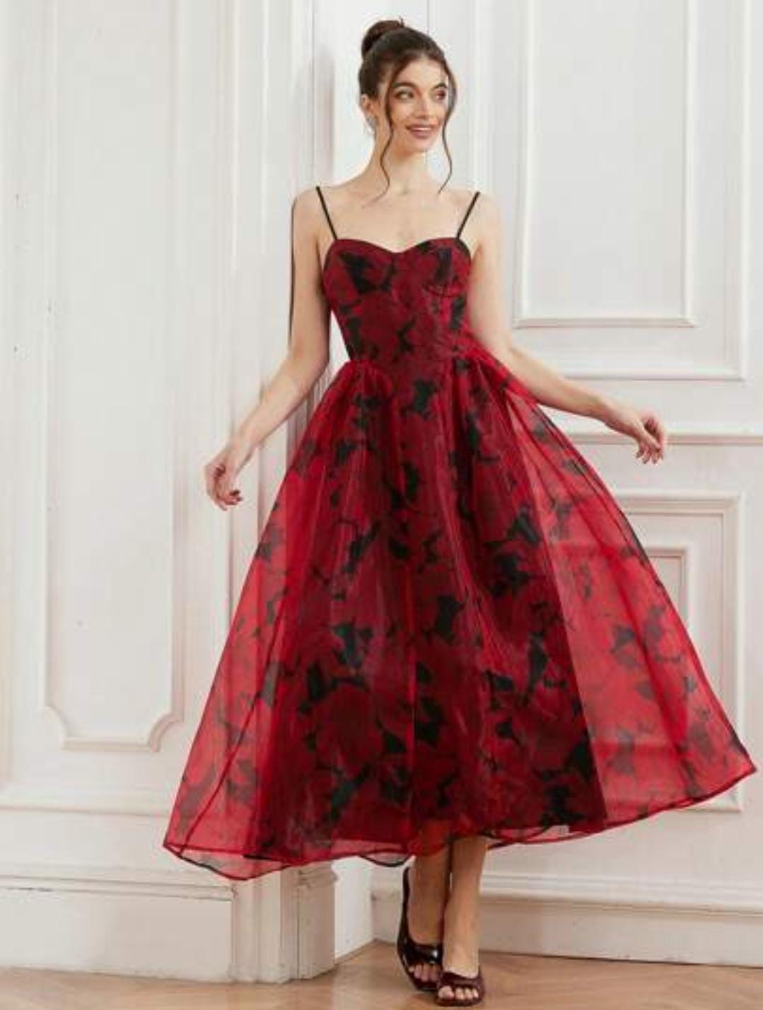 Flared Oangaza Dres