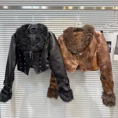 Leather jacket