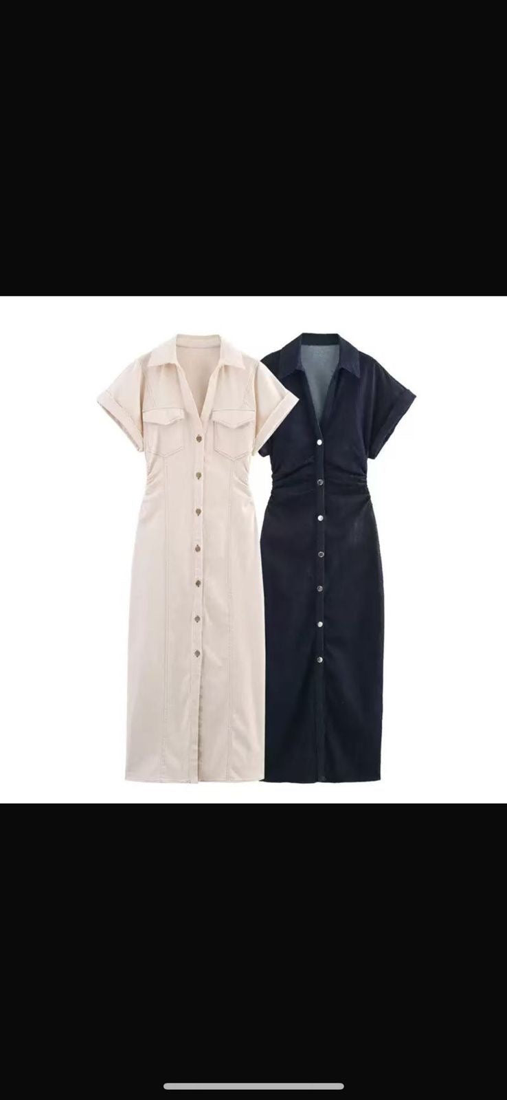 Denim Midi Dresss
