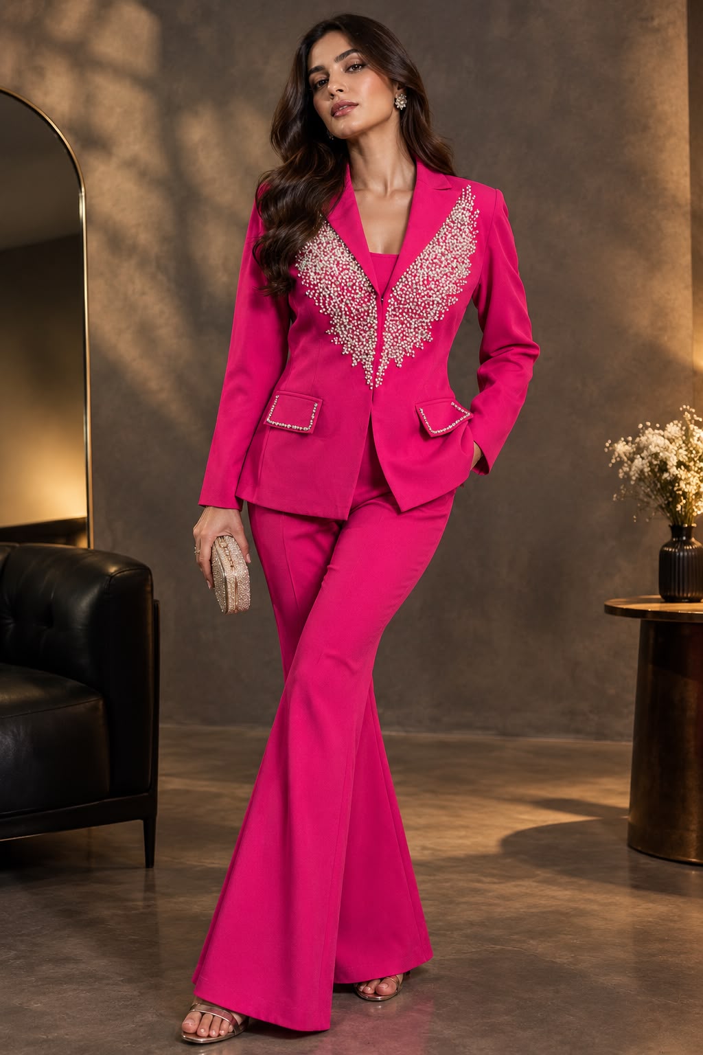 Luxe Power Blazer Co-ord Set