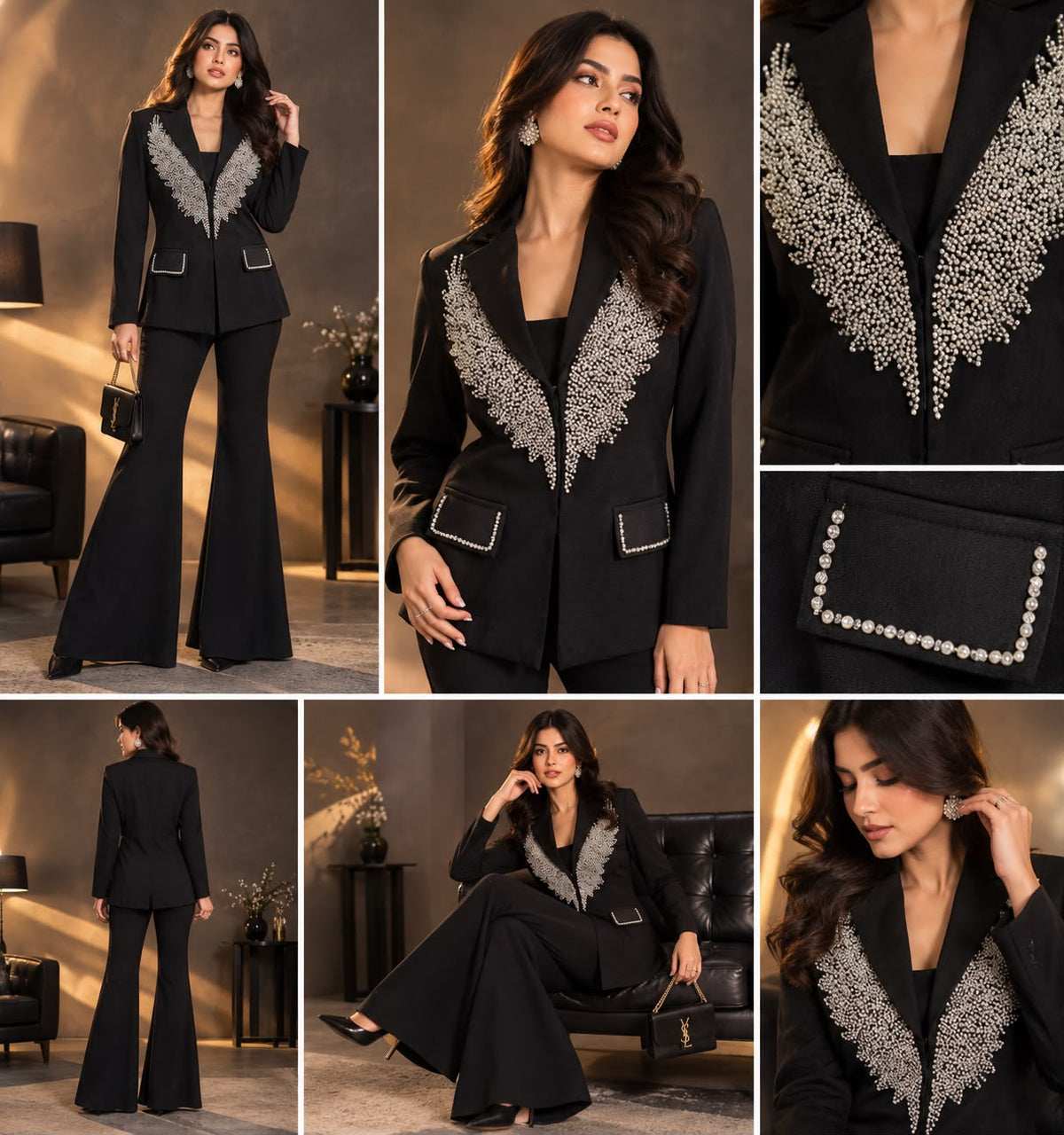 Luxe Power Blazer Co-ord Set