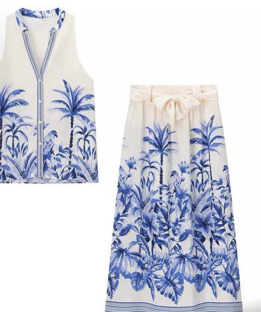 Beach Skirt top
