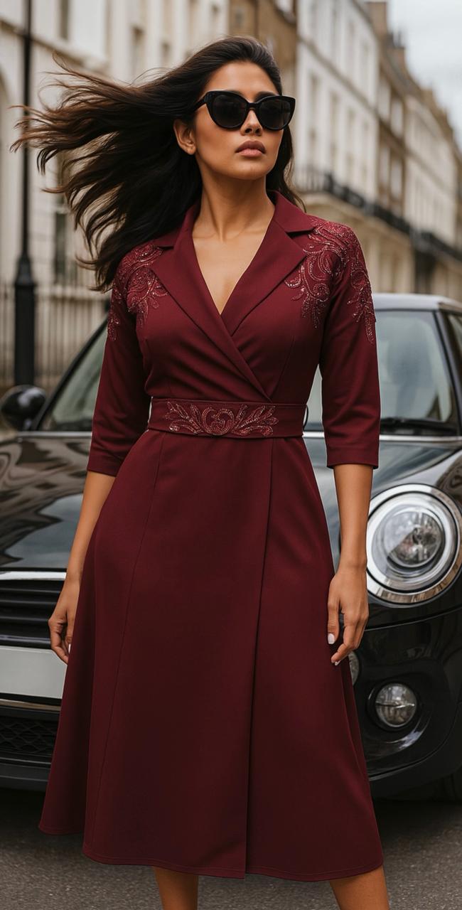 Embroidered Dress