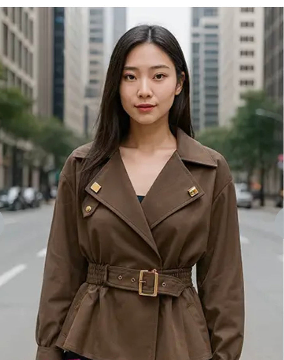 The Élise Winter Blazer Jacket