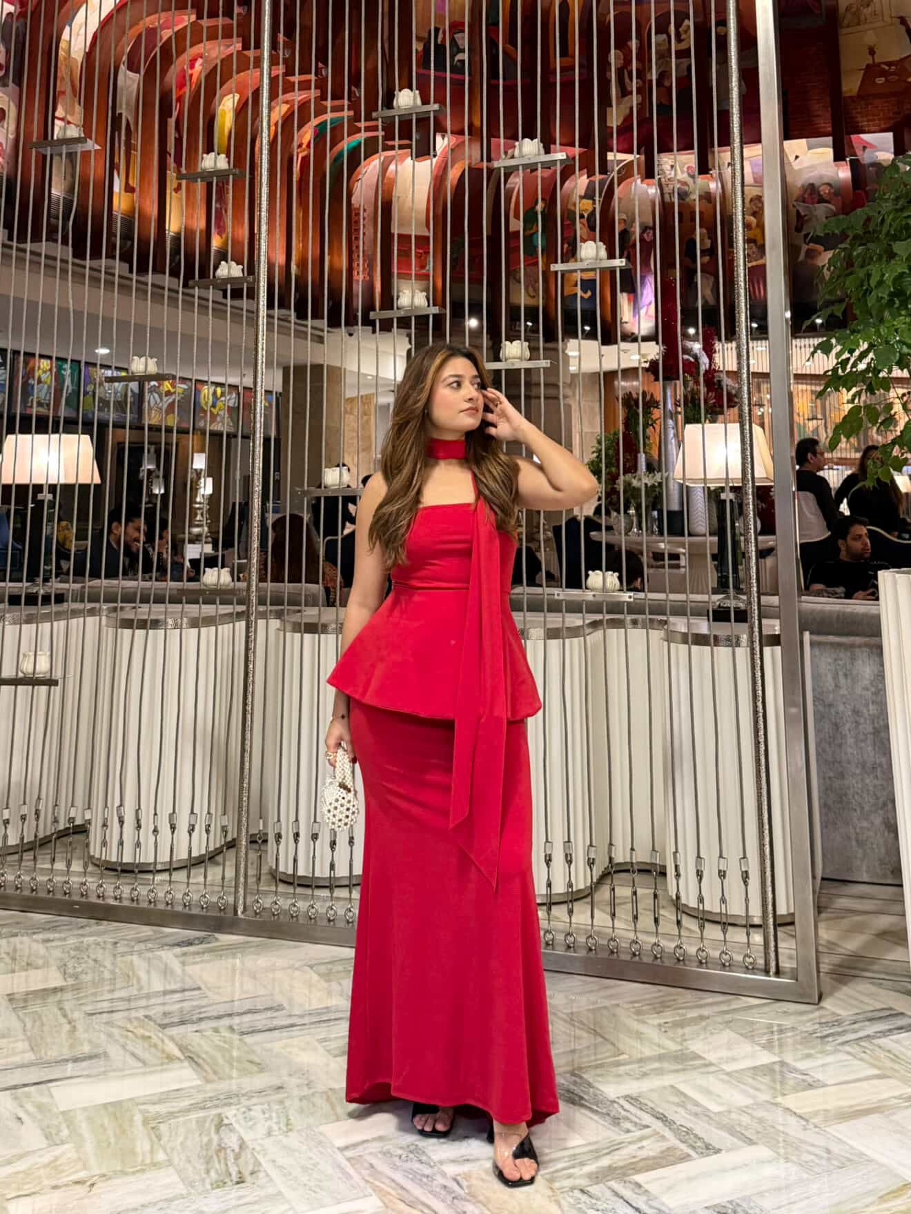 Royal Bodycon Dress