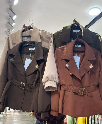 The Élise Winter Blazer Jacket