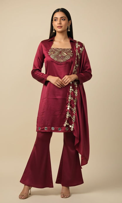 Noorè Luxe Sharara Suit