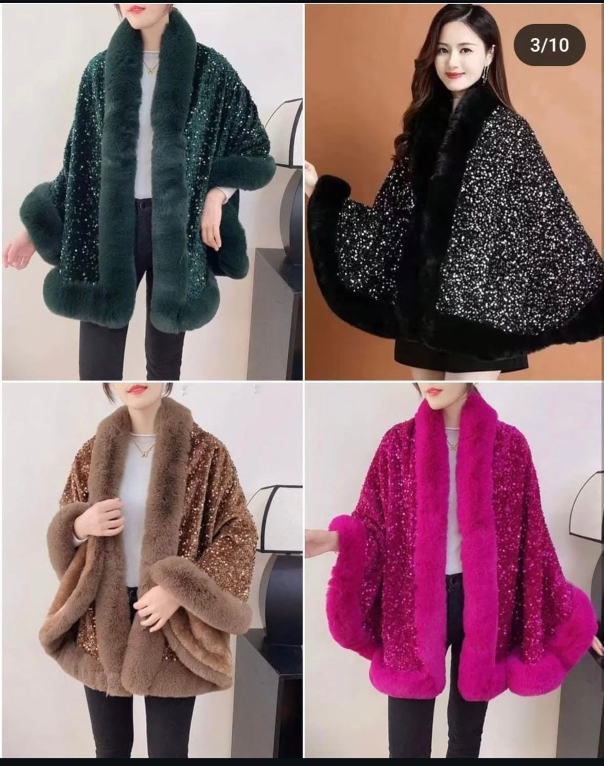 SEQUENCE FUR SHAWLS